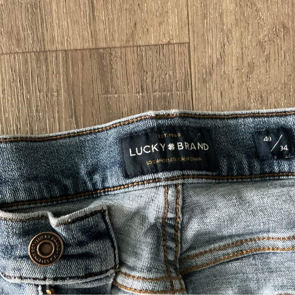Lucky Brand Blue Straight Jeans Casual Wear - Picture 3 of 4